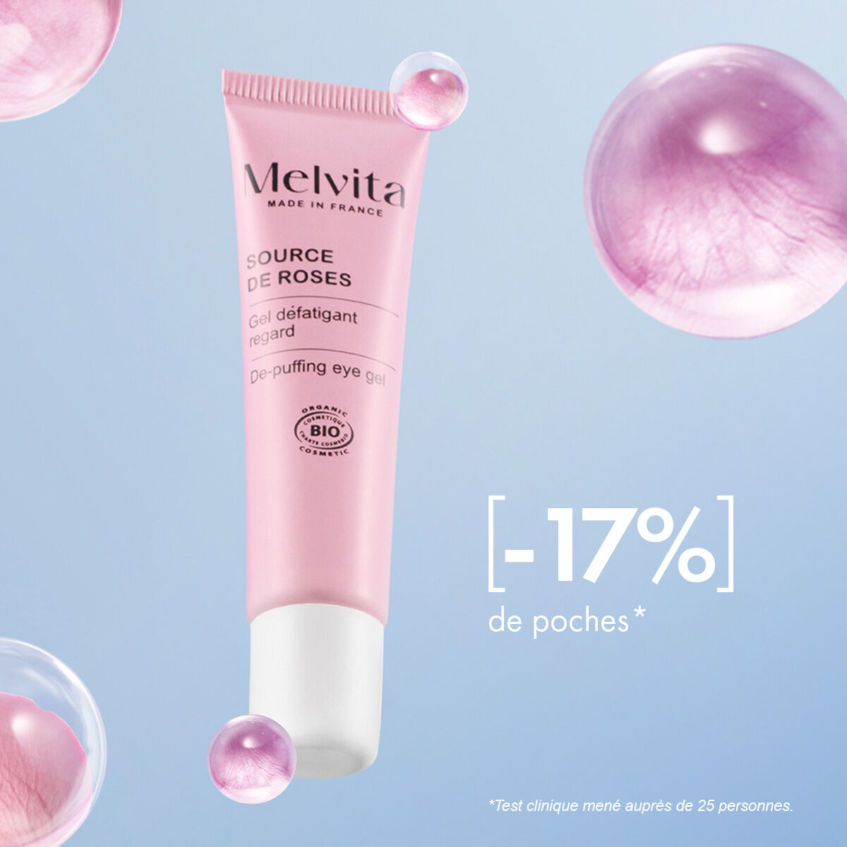 GEL FRAIS CONTOUR DES YEUX ROSE