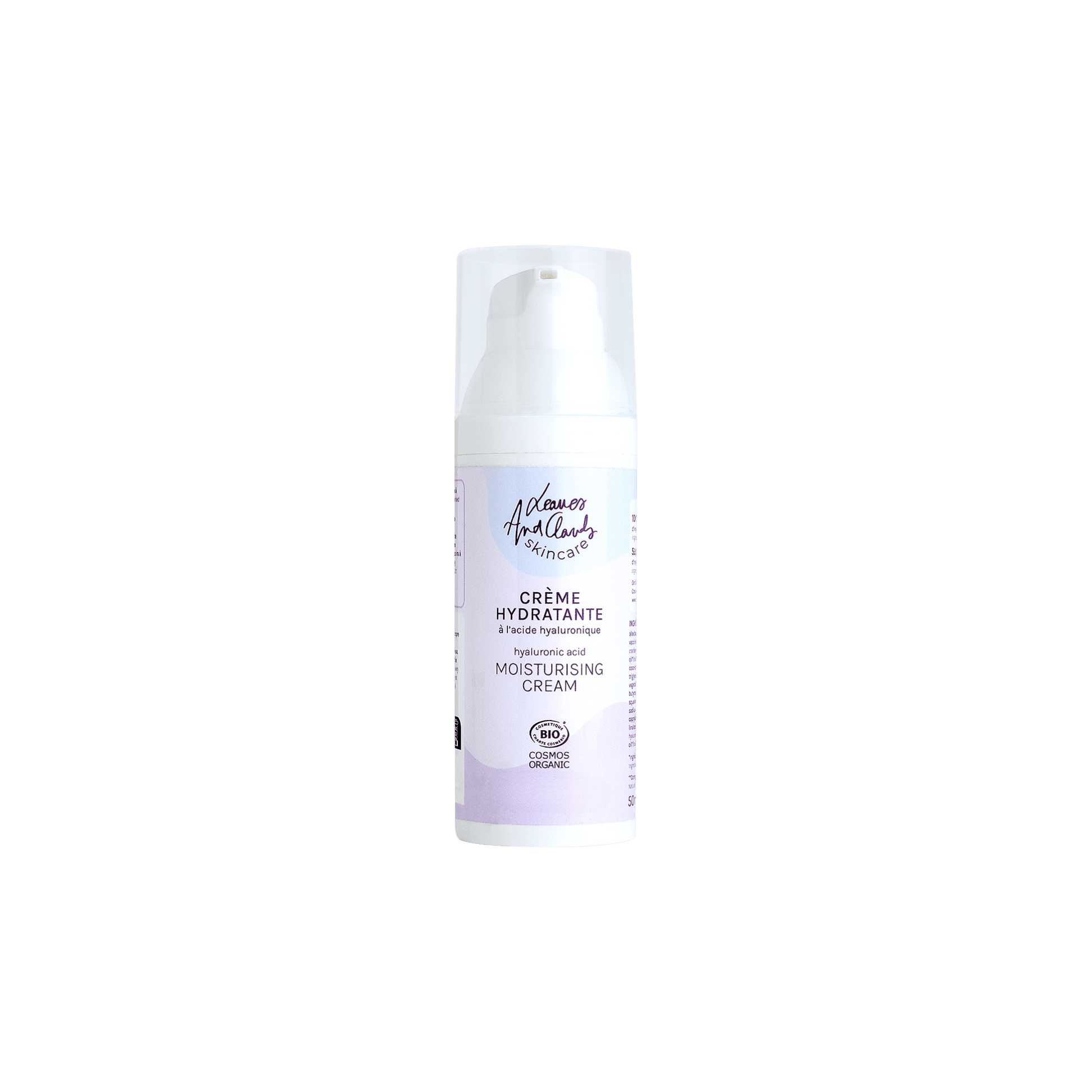 Crème de jour naturelle hydratante
