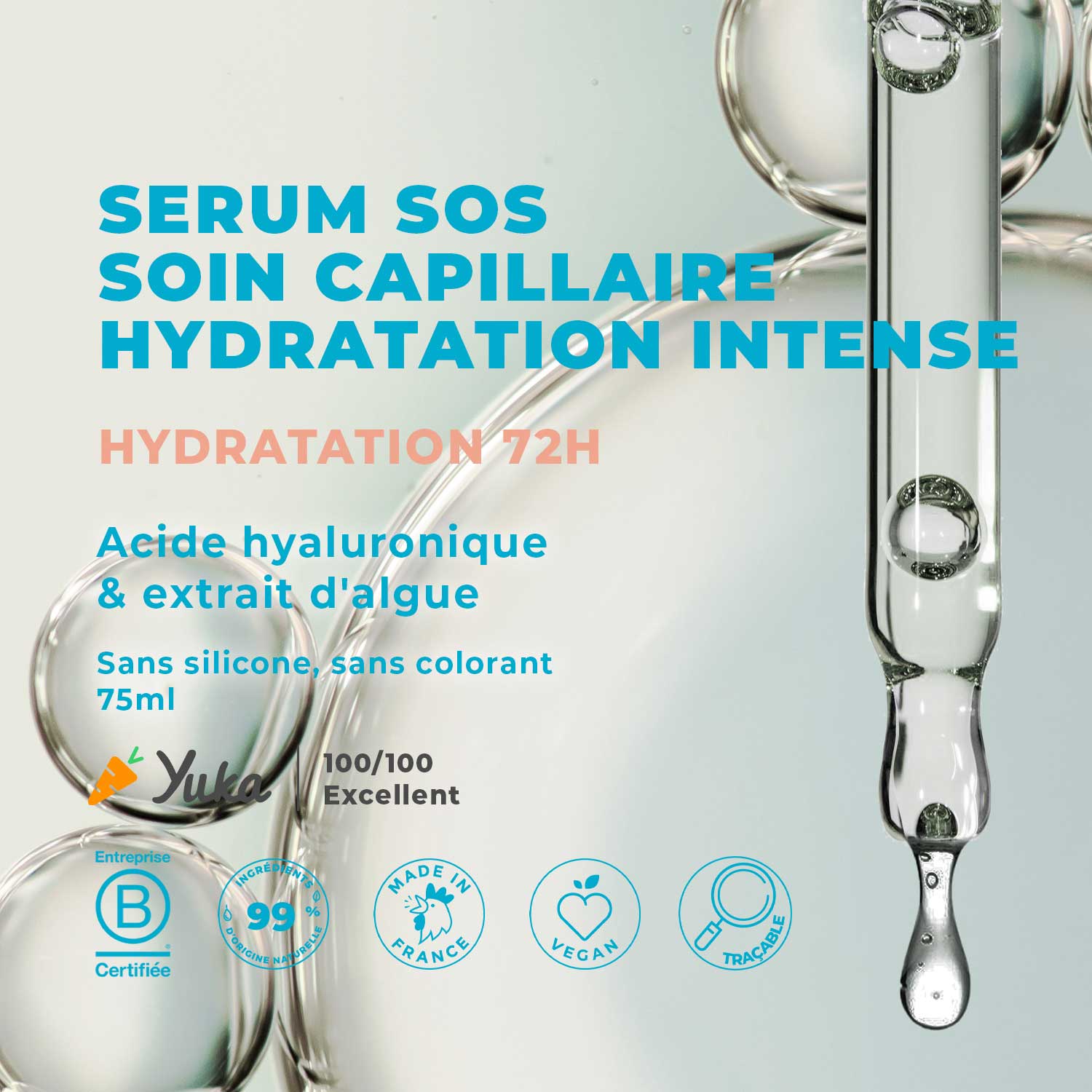 SÉRUM SOS HYDRATATION INTENSE ACIDE HYALURONIQUE