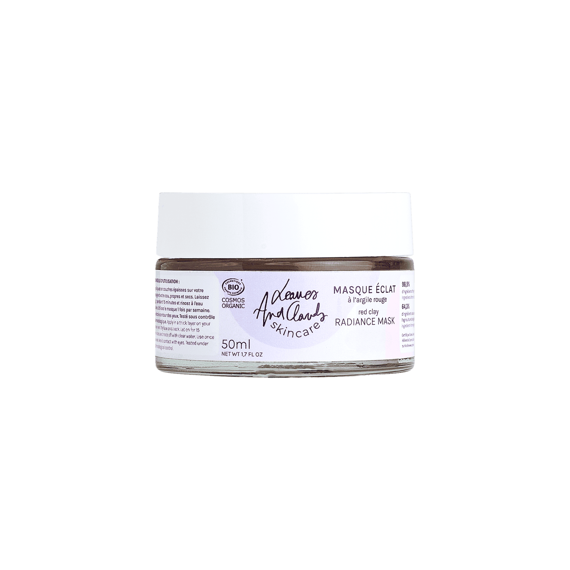 Masque à l'argile rouge naturel