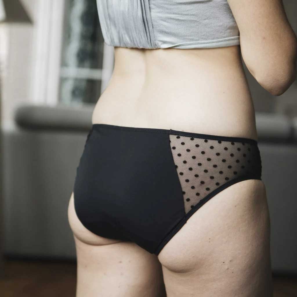 CULOTTE MENSTRUELLE PLUMETIS RHÉA