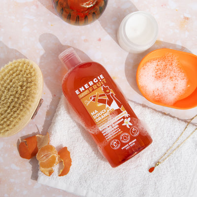 GEL DOUCHE FLEUR D'ORANGER HUILE DE LIN